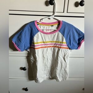 Mini Boden Girls Pastel TShirt